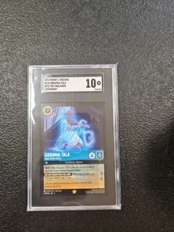 2024 Disney Lorcana #143 Gramma Tala Into The Inklands Legendary Graded Sgc 10 - Image 1