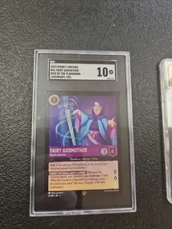 2023 Disney Lorcana #41 Fairy Godmother Rise Of The Floodborn Legendary Foil... - Image 1