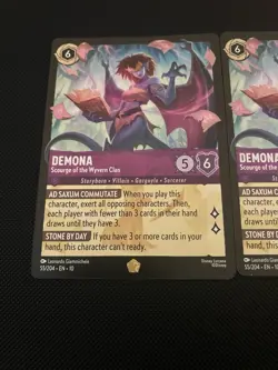 Demona - Scourge of the Wyvern Clan 55/204 - Disney Lorcana - Lightly Played - Image 2