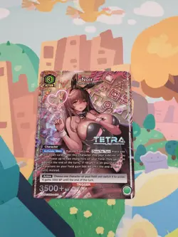 Noir R* 1 STAR UE14BT/NIK-1-073 NIKKE Union Arena English Full Art Foil - Image 1