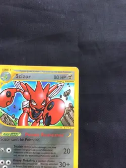 Pokemon Cards: Aquapolis Rare: Scizor 32/147 - Image 3