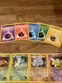 Pokemon Cards Gym Challenge Bundle Joblot Old Vintage 28 Cards WOTC - Image 2