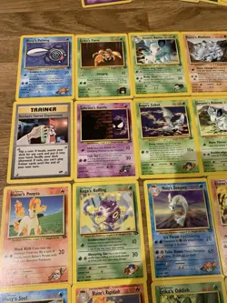 Pokemon Cards Gym Challenge Bundle Joblot Old Vintage 28 Cards WOTC - Image 3