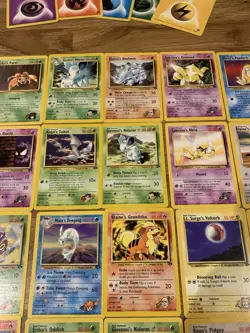 Pokemon Cards Gym Challenge Bundle Joblot Old Vintage 28 Cards WOTC - Image 4