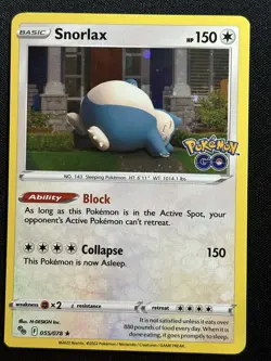 Snorlax - 55/078 (Cosmos Holo) Promo Miscellaneous Cards & Products 055/078 LP-N - Image 1