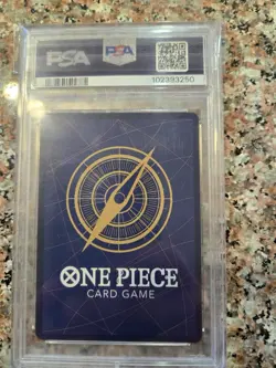 Namco One Piece CCG Rob Lucci OP05-093 Alternate Art Foil Super Rare PSA 10 - Image 2