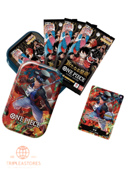 One Piece Card Game Mini-tin Pack Set Vol.1 Asian Limited - Set of 6 Mini Tins - Image 2