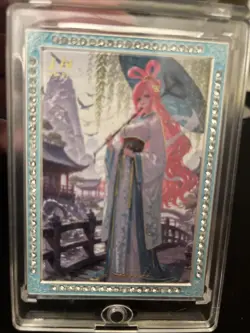 One Piece Waifu Shirahoshi Metal Card Serial 30/88 (Art Slightly Out, See Pic) - Image 1