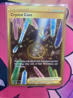 Crystal Cave 230/203 Rare Secret Evolving Skies Pokemon Near Mint Pokemon Card - Image 1