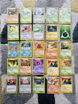 100 X Vintage Pokemon Card Bundle Job Lot - Image 1