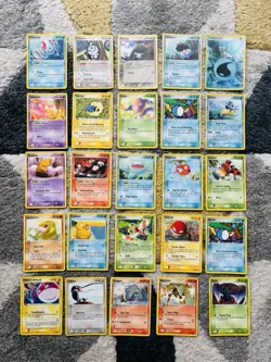100 X Vintage Pokemon Card Bundle Job Lot - Image 3