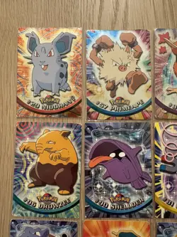 Pokemon Topps Cards Bundle - 17 cards including 3 holos Charizard - Image 2