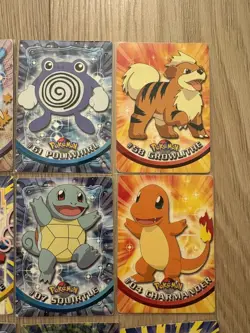 Pokemon Topps Cards Bundle - 17 cards including 3 holos Charizard - Image 4