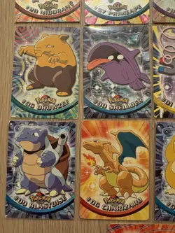 Pokemon Topps Cards Bundle - 17 cards including 3 holos Charizard - Image 5