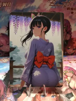 Beautiful Waifu Card Goddess Story CCG Anime Waifu Double Sided - Image 1