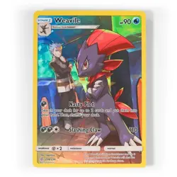 Pokemon - Weavile - SM Cosmic Eclipse 238/236 - Secret Rare Card - Image 1
