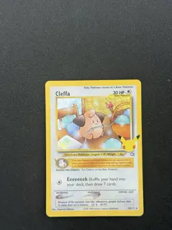 Pokemon TCG Cleffa Classic Collection Celebrations Card 20/111 - Image 1