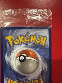 SEALED Pokemon Mimikyu SVP 075 - Holo Black Star Promo damaged seal card is fine - Image 4