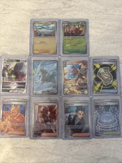 Pokemon Card Lot 10 Cards - Image 1