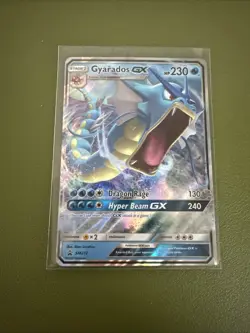 Pokemon Card TCG Gyarados GX SM212 Sun & Moon Promos Black Star Promo Holo - Image 1