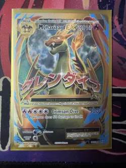 Pokemon M Charizard EX Mega Ultra Rare Holo 101/ 108 Evolutions Card - Image 1