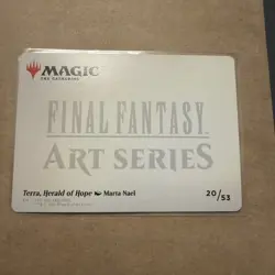 Terra, Herald of Hope Art Card (Gold-Stamped Signature) Art Series: Final... - Image 2