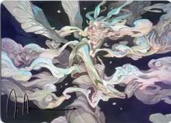 Temporal Cleansing Art Card (Gold-Stamped Signature) S Art Series: Lorwyn Eclips - Image 1