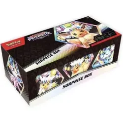 Pokemon TCG Prismatic Evolutions Surprise Box w/ Promo Card, New Factory Sealed - Image 1