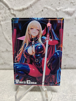 Marin Kitagawa Trading Card Waifu Goddess Story Anime Girl holo Karte Manga Full - Image 1