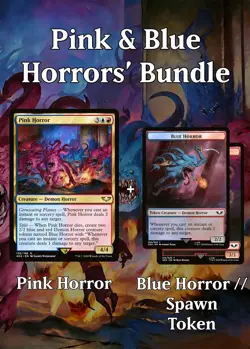 Pink & Blue Horrors' Bundle - MTG Cards Shop - Image 1