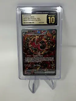 Oricorio ex CGC Pristine 10 Black Star Promo 024 Mega Charizard X UPC Pokemon - Image 1