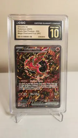 Pokemon Oricorio EX 024 Promo Mega Charizard EX UPC CGC 10 PRISTINE - Image 1