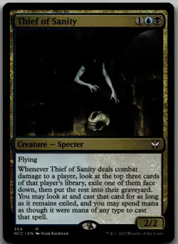 Thief of Sanity R Commander: Streets of New Capenna 354 LP - Image 1