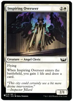 Inspiring Overseer - The List Reprints - Mystery Booster 2 - MTG - NM/M - Image 1