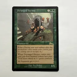 Deranged Hermit - Magic the Gathering MtG - Urza's Legacy - Reserve List - LP - Image 1