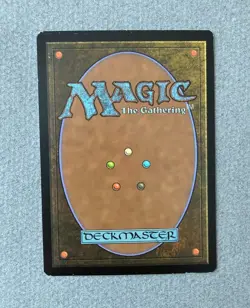 Magic MTG Altered Painted Mountain Valentine's Chibi Anime Girl by white_alters - Image 3