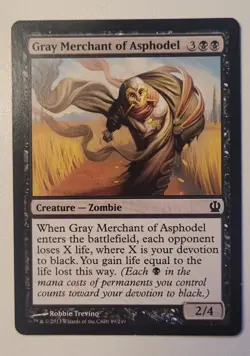 MTG Grey Merchant of Asphodel 89/249 CCG - Image 1