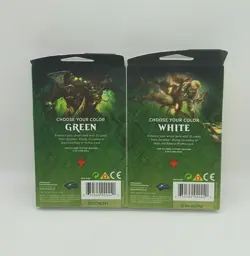 Magic: The Gathering-Zendikar Rising-GREEN & WHITE Theme Booster Pack - NEW! - Image 2