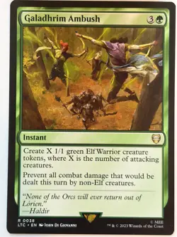 MTG Galadhrim Ambush Normal NM LTC R 38 - Image 1