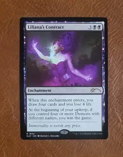 NM Liliana's Contract SLD #1844 20 Ways To Win Commander Deck - Image 1