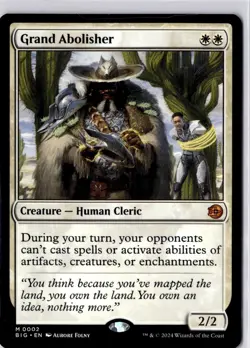 Grand Abolisher Outlaws of Thunder Junction: the Big Score Regular NM M 0002 - Image 1