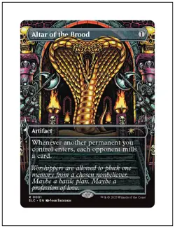 1x Altar of the Brood, 0001, Non-Foil, Secret Lair Encyclopedia, Magic MTG NM - Image 1