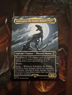 Indoraptor, the Perfect Hybrid Borderless #15 | REX Jurassic World | MTG - Image 1