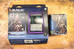 MTG 40K Necron Dynasties Warhammer 40,000 Universes Beyond Commander Deck - Image 2