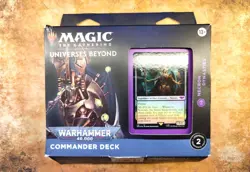 MTG 40K Necron Dynasties Warhammer 40,000 Universes Beyond Commander Deck - Image 4