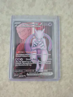 Pokemon TCG - Team Rocket's Mewtwo EX - 213/182 - Ultra Rare - Destined Rivals - Image 1