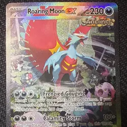 Roaring Moon EX 251/182SV04: Paradox Rift Special Illustration Rare Pokemon TCG - Image 2