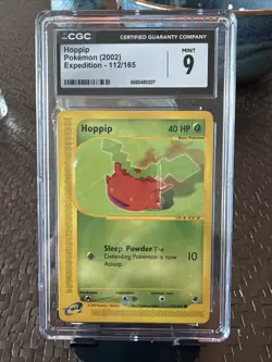 Pokemon Expedition Hoppip 112/165 CGC 9 Mint Condition - Image 1