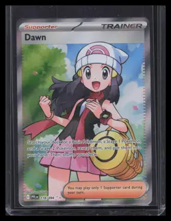 Pokemon TCG Phantasmal Flames Dawn 118/094 Full Art Ultra Rare Near Mint NM - Image 1