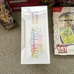 Pokemon TCG Prismatic Evolutions ETB Brand Sealed/New! super mint - Image 3
